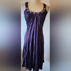 Prairie New York purple dress